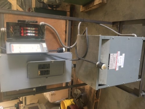 RR 429 Square D 30 KVA Transformer with Outlets